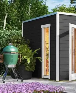 Zahradné domčeky Luxusný drevený záhradný domček P 285 (3x3m) Weka