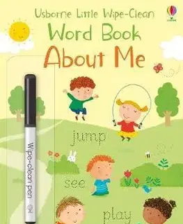 V cudzom jazyku Little Wipe-Clean Word Books About Me - Felicity Brooks,Marta Cabrol