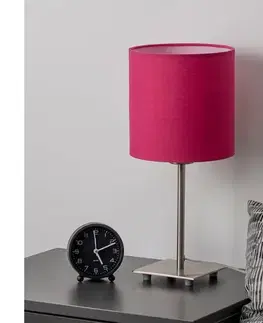 Lampy BRILAGI - LED stolná lampa NUBILA 1xE27/60W/230V ružová EG32509+BG1577