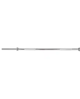 Osy k činkám Vzpieračská tyč inSPORTline Welerty rovná 180cm/30mm • so závitom a objímkami
