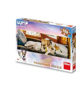 Od 100 dielikov Dino Toys Puzzle Gump: Sme dvojka na gauči 150 panoramic Dino