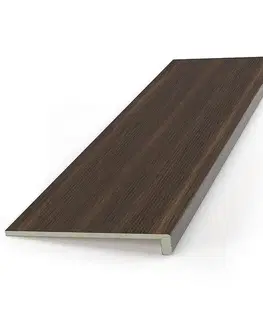 Schodové nášlapy Schodový nášľap / profil TOPSTEP Flex Orech tmavý 1200 × 340 × 11 mm