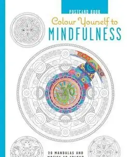 Maľovanky pre dospelých Colour Yourself to Mindfulness Postcard