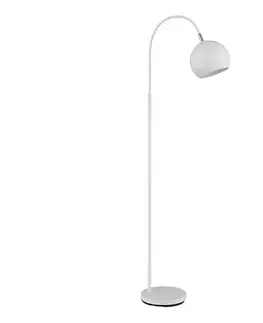 Lampy Globo 24779W - Stojacia lampa BENNO 1xE27/60W/230V biela 24779W