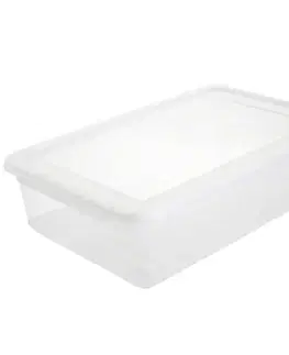 Prútené koše Plastový box Clearbox