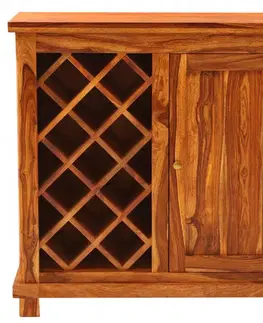 Barové stolíky Barová skriňa Jali 90x90x45 z indického masívu palisander