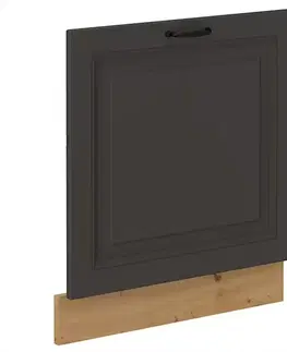 Dvierka a čelá zásuviek pre kuchynske skrinky Dvierka na umývačku STILO grafit mat/artisan Dvierka zm 570x596