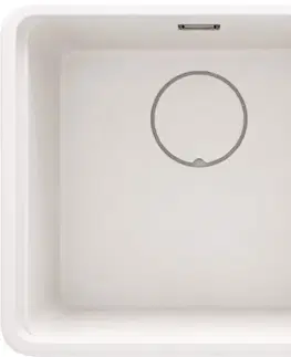 Kuchynské drezy DEANTE DEANTE - Momi alabaster Granitový drez, 1-bowl ZKM_A10A