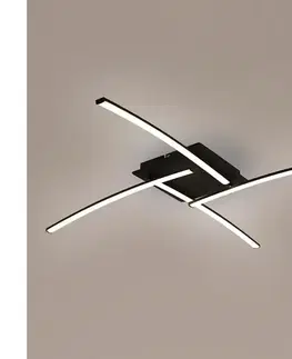 Svietidlá BRILAGI - LED stropné svietidlo STRIPES LED/32W/230V čierna BRMX7028-4C-2/CR