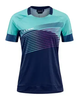 Cyklistické dresy Cube Teamline Round Neck Jersey W Veľkosť: L