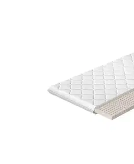 Matrace NABBI Linez 120 obojstranný penový matrac (topper) latex / látka