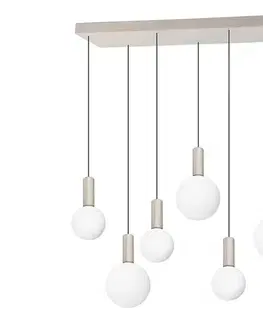 Svietidlá Ideal Lux - LED luster na lanku ODEON LED/39W/230V CRI 90 béžová/biela 349220