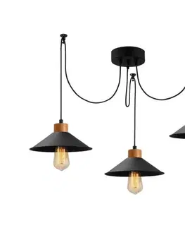 Svietidlá  Luster na lanku MANAVGAT 3xE27/40W/230V pavúk 525NOR1250