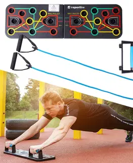 Podpery na kľuky Multifunkčná doska na kľuky inSPORTline Pushap