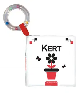 Leporelá, krabičky, puzzle knihy Kontrasztos babakönyv - Kert