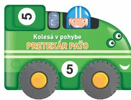 Leporelá, krabičky, puzzle knihy Kolesá v pohybe - Pretekár Paťo