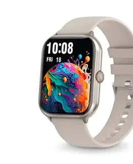Predlžovacie káble Aligator AW10SR - Inteligentné hodinky Watch GO 220 mAh IP67 krémová AW10SR