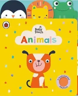 Leporelá, krabičky, puzzle knihy Baby Touch - Animals Tab Book