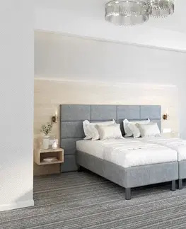 Postele FDM Hotelová posteľ HARMONY | sivá 80 x 200 cm