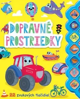 Zvukové knihy Dopravné prostriedky - zvuková knižka 22 zvukov - Claire Mowat