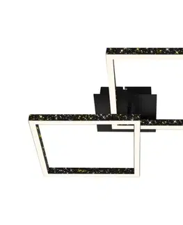 Svietidlá Brilo - LED Stmievateľný prisadený luster FRAME 2xLED/9W/230V 3751-015