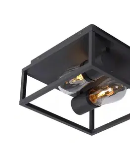 Svietidlá Lucide 27100/02/30 - Kúpeľňové stropné svietidlo CARLYN 2xE14/6W/230V IP54 27100/02/30