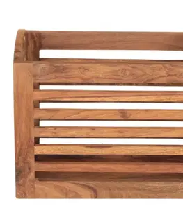 Doplnky Kôš na noviny Kali 34x29x20 indický masív palisander