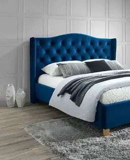 Postele Posteľ ASPEN VELVET 160 Signal