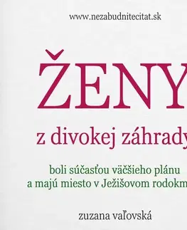 Duchovný rozvoj Nezabudnite čítať Ženy z divokej záhrady