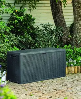 Úložné boxy Keter Záhradný úložný box Emily, 270 l, antracit