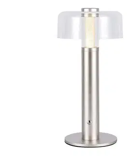 Lampy  LED Stmievateľná dobíjacia stolná lampa LED/1W/5V 3000K 1800 mAh zlatá 7943