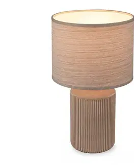 Lampy Brilo - Stolná lampa INO 1xE14/10W/230V hnedá 7539011