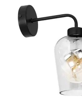 Svietidlá  Nástenné svietidlo SANTIAGO 1xE27/60W/230V číra MLP6599