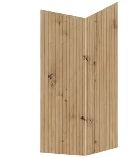 Kuchynské skrinky Čelo skrinky Luxeo F14-G60N2(72) ryfla dub
