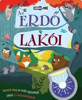 Leporelá, krabičky, puzzle knihy Varázslámpa - Az erdő lakói - Andrea Pataki