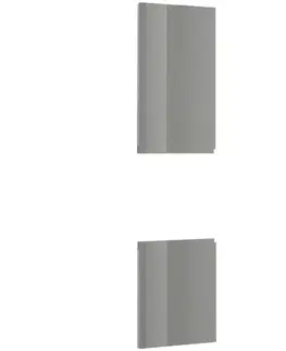 Kuchynské skrinky Čelo skrinky Luxeo F02-D60PWN grey lak