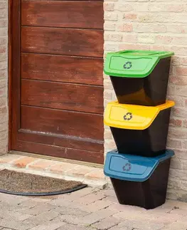Odpadkové koše Kôš na triedený odpad Ecobin 30 l, 3 ks