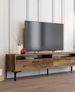 TV stolíky TV stolík Istanbul 2 - Walnut