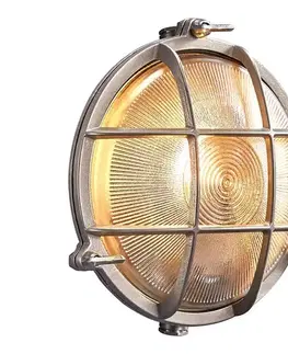 Svietidlá Nordlux - Vonkajšie nástenné svietidlo POLPERRO 1xE27/12,5W/230V IP64 šedá 49021055
