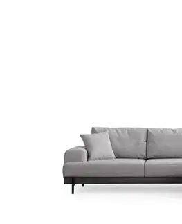 Sedacie súpravy Rohová sedacia súprava / Rohová pohovka Eti Black Right - Grey
