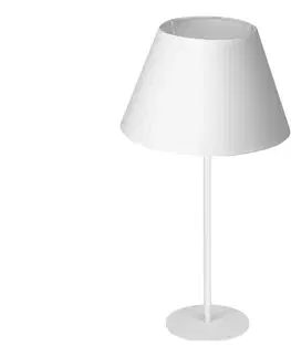 Lampy  Stolná lampa ARDEN 1xE27/60W/230V pr. 30 cm biela 3439