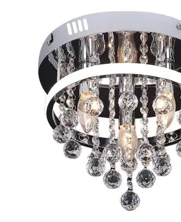 Svietidlá Rabalux 2236 - Krištáľový prisadený luster PALLAS LED/20W/230V + 3xE14/40W 2236
