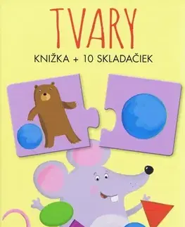 Básničky a hádanky pre deti Tvary - knižka + 10 skladačiek - Matteo Gaule