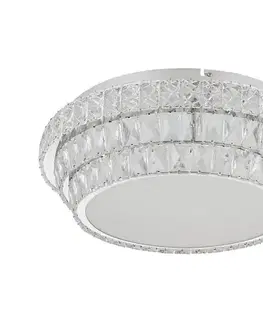 Svietidlá Globo 68157-48 - LED stmievateľné stropné svietidlo KLARA LED/48W/230V pr. 50 cm 68157-48