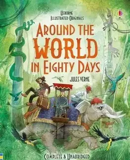 V cudzom jazyku Around the World in 80 Days - Jules Verne,Daniele Dickman