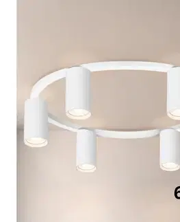 Svietidlá BRILAGI - LED RGBW Stmievateľné stropné svietidlo SELE 6xGU10/6,5W/230V biela BG5286+AI2323