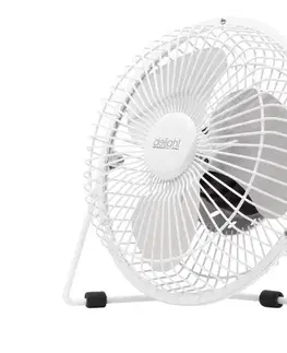 Ventilátory  Stolový látor 1,75 W / 5 V USB, Ø 18 cm, biely 51110WH