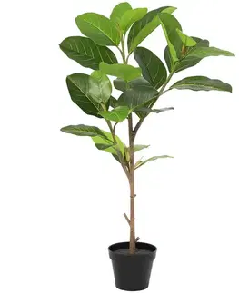 Záhradné dekorácie Umelý kvet v kvetináči Ficus Alpine 92 cm