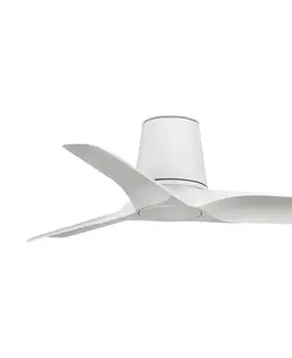 Ventilátory FARO Barcelona FARO 33826 - Stropný látor HEY TUB S biela pr. 90 cm + diaľkové ovládanie 33826