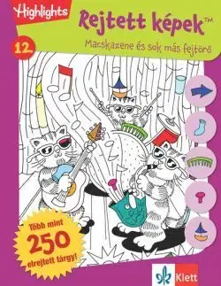 Pre deti a mládež - ostatné Rejtett képek 12. - Macskazene és sok más fejtörők
